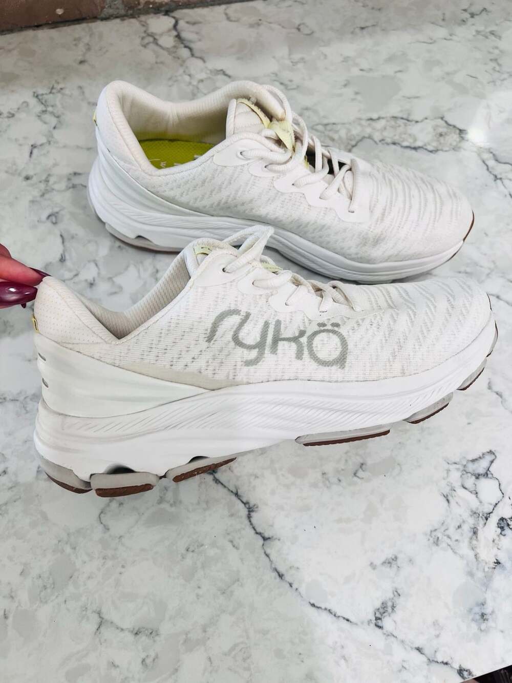 Rykä Women's Devotion X Max RS Walking Shoes White Alyssum
